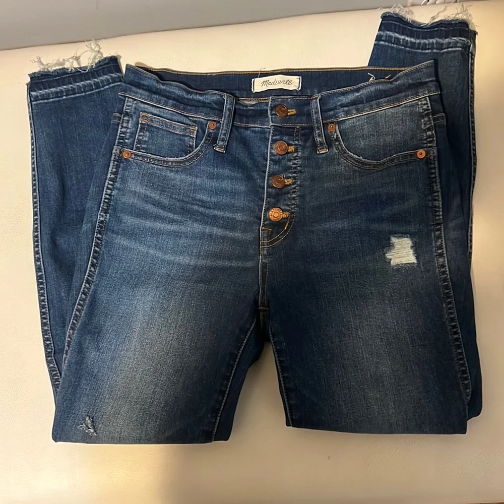 Madewell High Rise Skinny Jeans